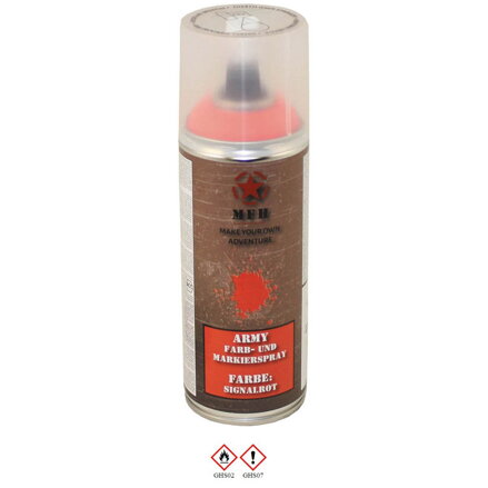 Wojskowa farba w sprayu MFH - czerwony sygnałowy 400ml