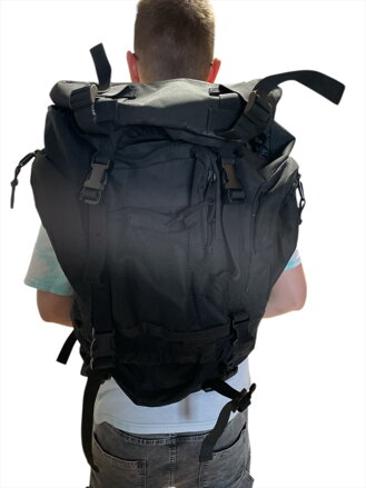 Ruksak čierny 60L