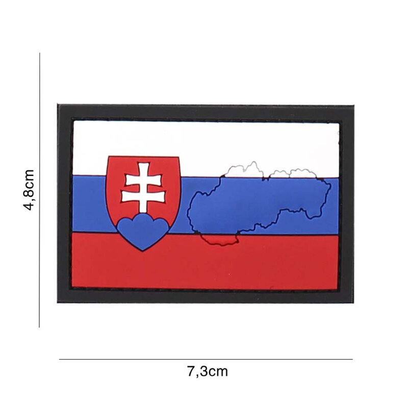Słowacja (zarys) Naszywka PVC