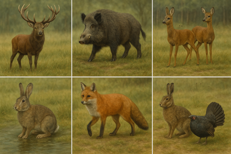 Kalendár lovu zveri 2025 - doba lovu